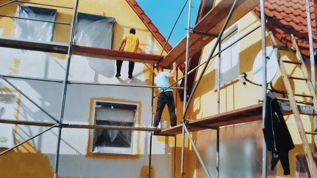 Die Gemeinschaft aus dem Gahlener Weg bei der Arbeit. Foto: privat