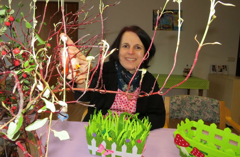 Projektkoordinatorin Kerstin Mildner freut sich auf die Frühlingswerkstatt.  Foto: Silke Richter