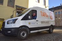 Der neue Transporter ist mit Fahrer Peter Dummer seit wenigen Tagen in und um Löbau unterwegs.