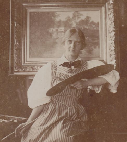 Künstlerin Marie Elisabeth Moritz.