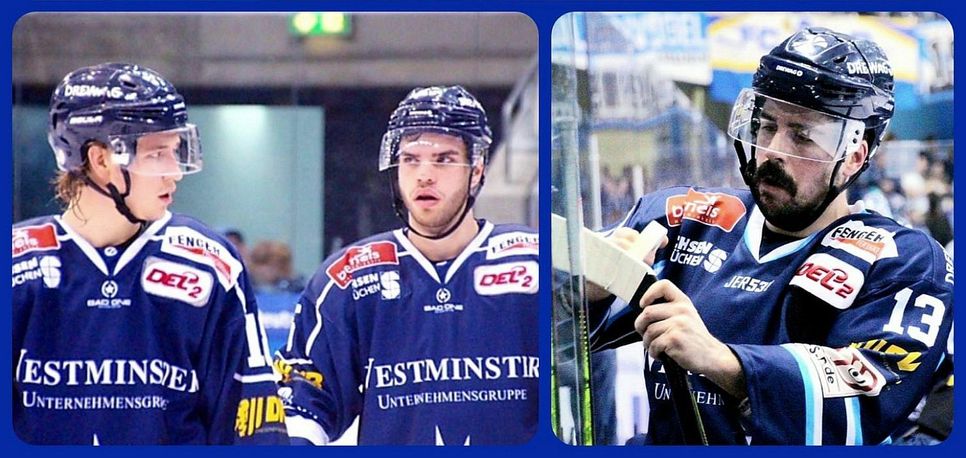 v.l. Timo Walther, Sebastian Zauner und Dale Mitchell