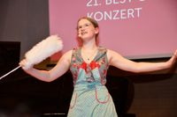 Sopranistin Louisa Knobloch bei ihrem Musical-Auftritt. Foto: Pressestelle Kreisverwaltung