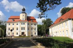 Das Schloss im Vetschauer Park.