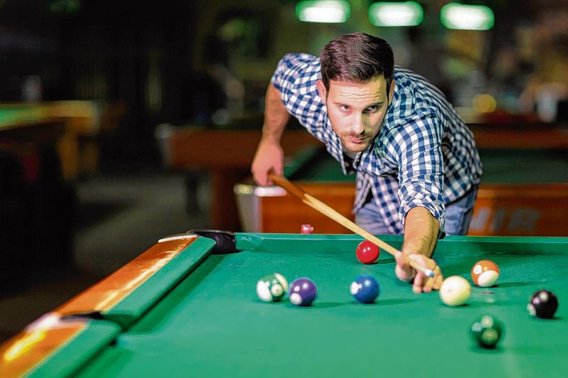 Vor allem im Freizeitbereich erfreut sich Billard großer Beliebtheit. Foto: nd3000/Fotolia
