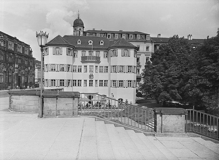 Narrenhäusel im Original vor der Zerstörung 1945, Foto: ElseSeifert/Deutsche Fotothek