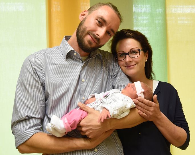 Martin und Jacqueline Hausold mit Nora