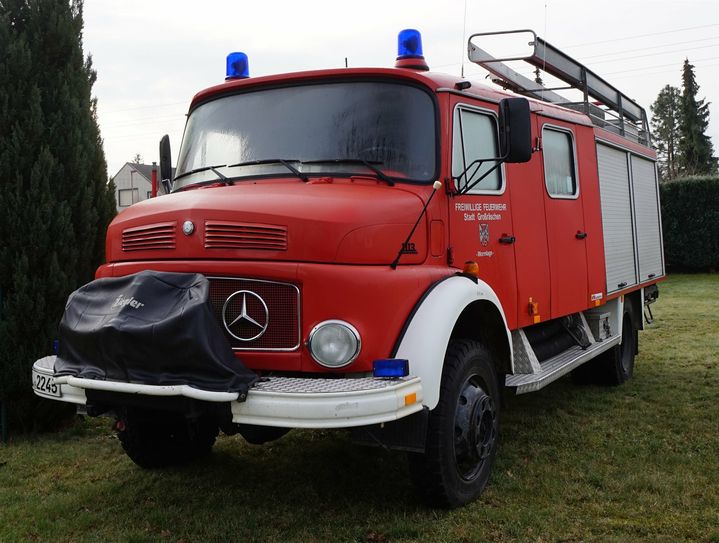 Das alte Feuerwehrfahrzeug soll ein neues Leben bekommen.  Foto: pm