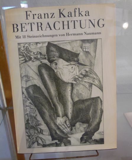 Buchillstrationen von Hermann Naumann zu Kafka.