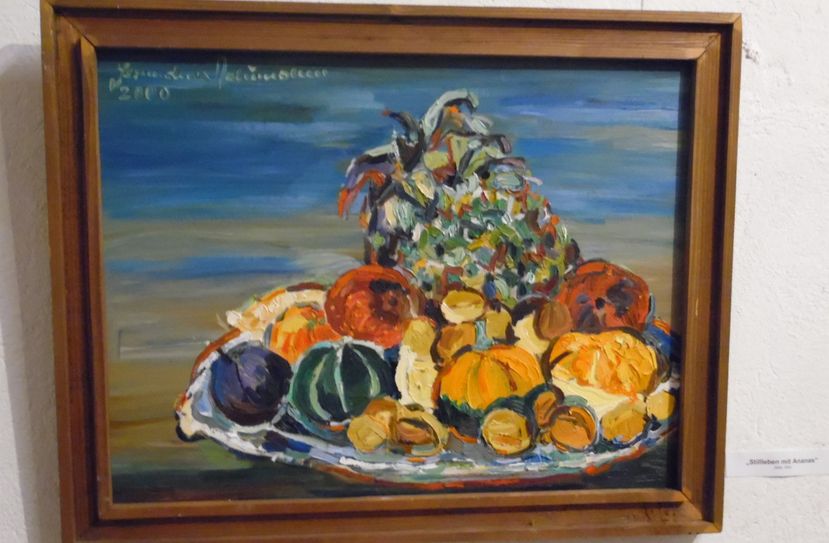 Stillleben mit Ananas, 2000.