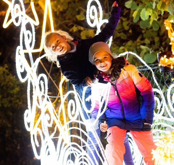 Lichter-Spaß für Groß und Klein.