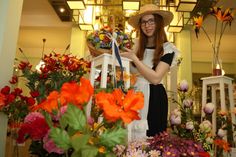 Für Daniela Ringel, 23. Sebnitzer Blumenmädchen, brechen die letzten Tage ihrer Amtszeit an. Foto: D. Förster