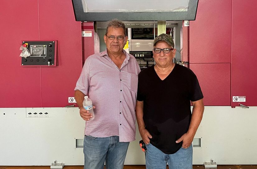 Der Geschäftsführer der Voß Verwaltungs- und Beteiligungsgesellschaft mbH und der Stahlhandel Gröditz GmbH, Michael Voss, und der Managing Director der amerikanischen Gesellschaft, Karol Borycki, freuen sich auf neue Aufgaben.  Foto: Privat