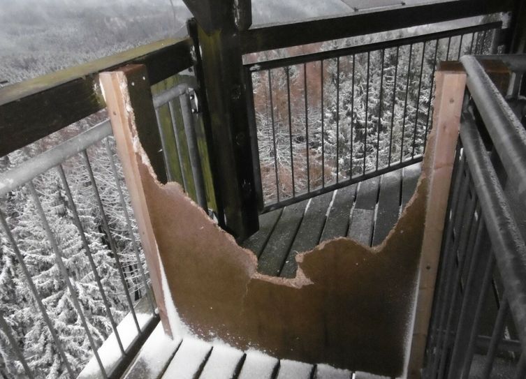 Wo wilde Kräfte sinnlos walten ...                 Foto: SV