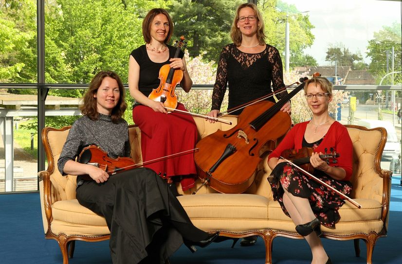 Streichquartett der Elbland Philharmonie Sachsen.