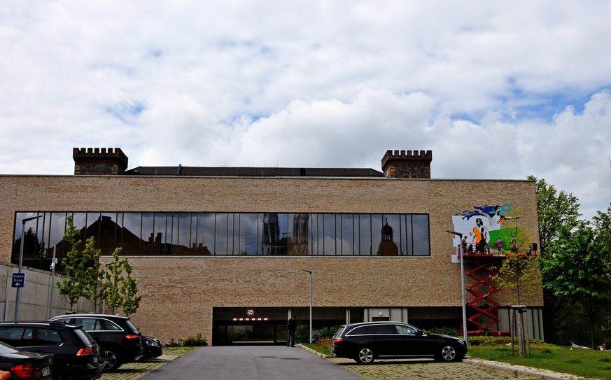 Das Kunstwerk ist temporär und lässt sich rückstandslos entfernen. Foto: Stadt Görlitz