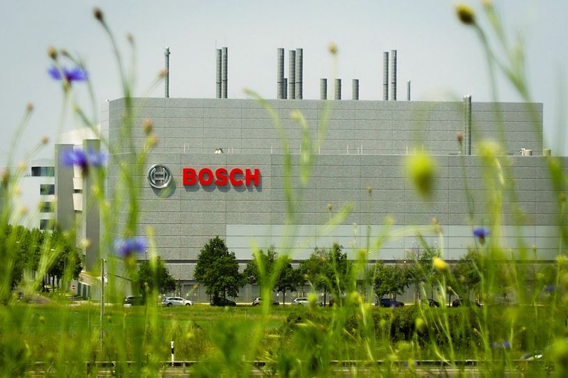 Das Bosch Werk an der Knappsdorfer Straße. Foto: Schramm