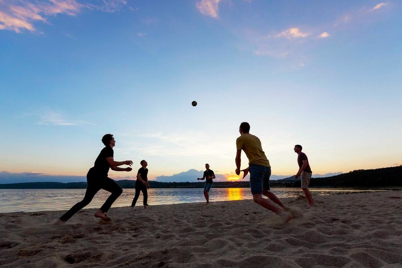 Mit diesem Motiv will die EGZ in ihrer neuen Kampagne Lust auf »Sommer am See« wecken. Foto: Nikolai Schmidt