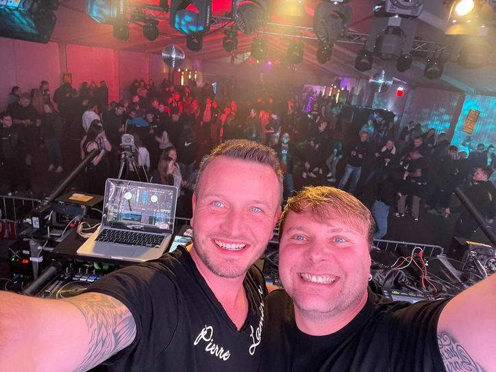 Pierre Laminar (li.) und Dj Ohrkan geben Vollgas. Foto: The Ohrkan