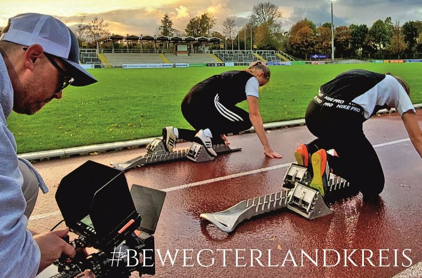 Für den Kurzfilm begleitete ein Kamerateam Sportler im Landkreis Bautzen.