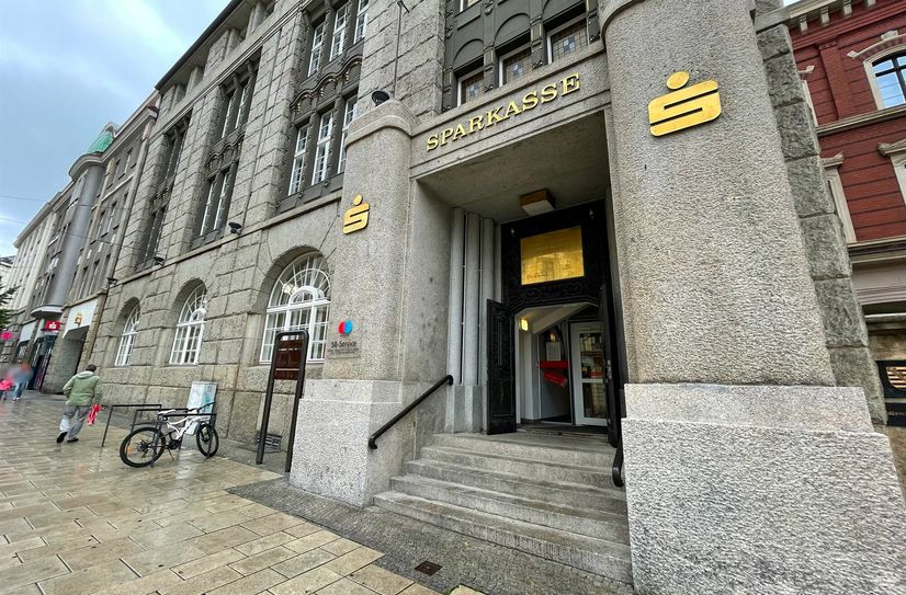 Sparkasse in Görlitz.