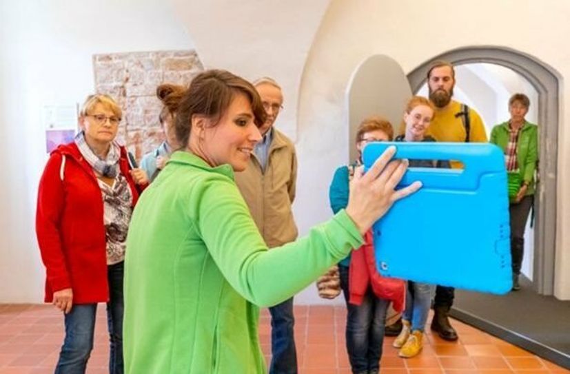 Blick in die Ausstellung »erlebnisREICH Naturpark«.