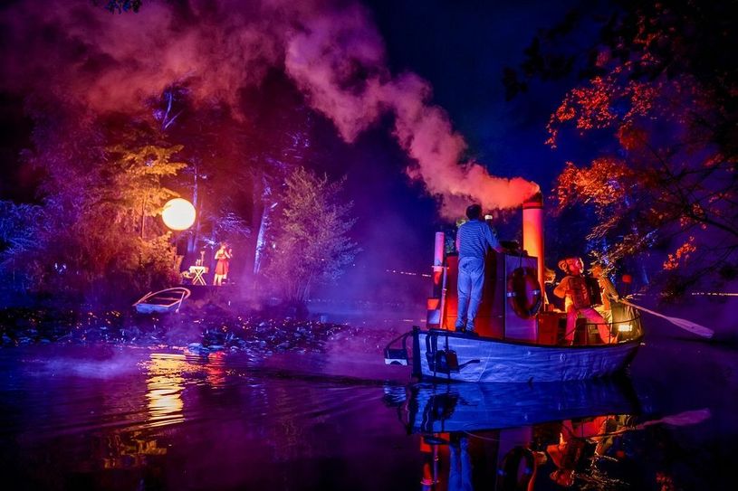 Herrliche Kulisse bietet jedes Jahr der Teich Foto: M. Schmidt