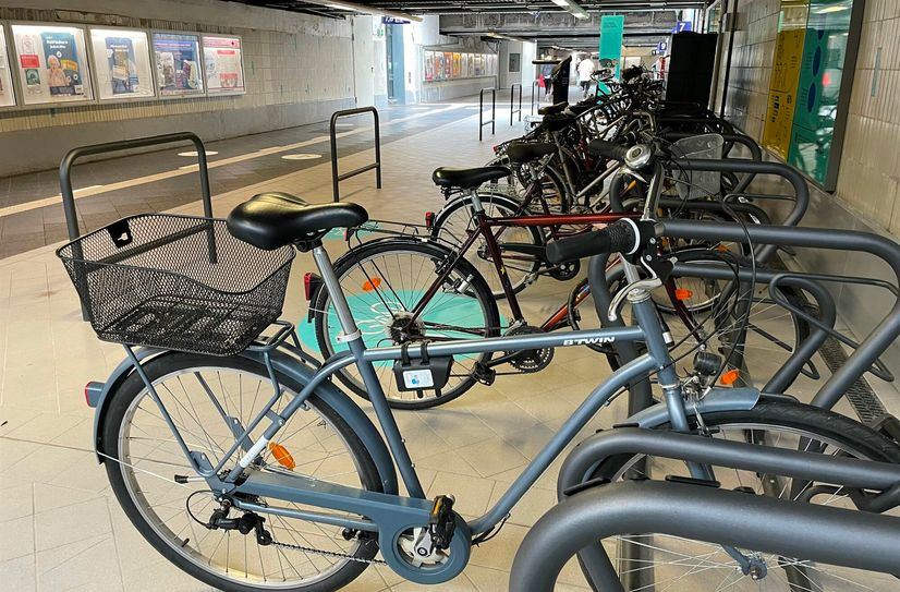 Die neue Fahrradstation wurde am 29. Juni eingeweiht.