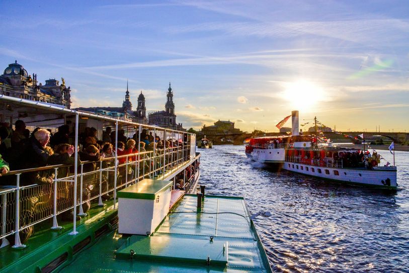 „Riverboat-Shuffle” auf Paradefahrt. Foto: Hendrik Meyer