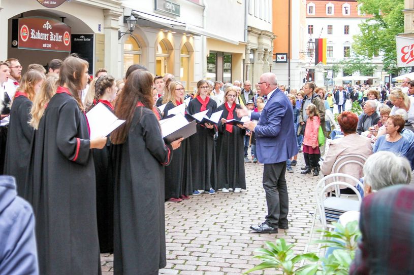 40 Kinder- und Erwachsenenchöre aus dem In- und Ausland präsentieren ein buntes Programm – von Pop über Gospel bis hin zu Kinder- und Volksliedern. Foto: PR