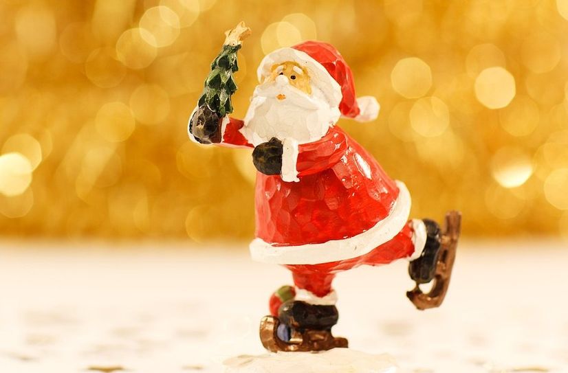 Der Weihnachtsmann schaut auch vorbei.