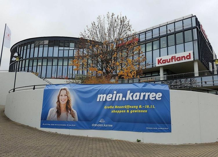 Frisch herausgeputzt: das Dresden.Karree / Foto: Büttner