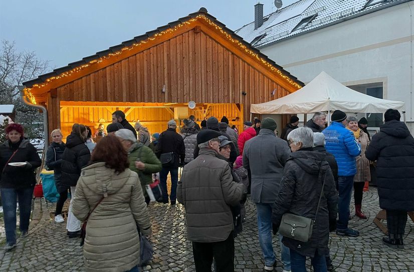 Endlich wieder Lichterzeit in Gröba.