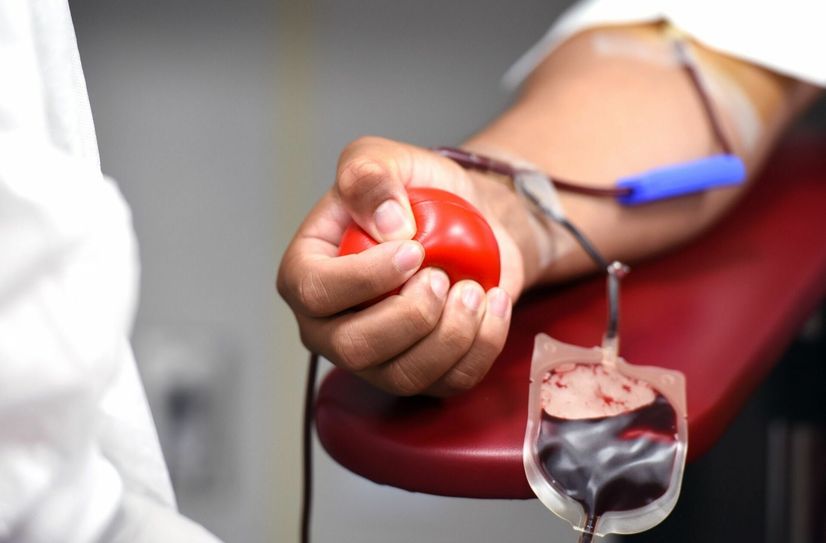 Blut spenden kann Leben retten.