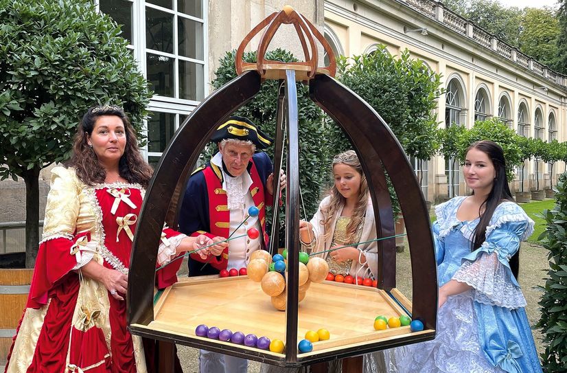 Pillnitzer Spielewoche in der Orangerie.