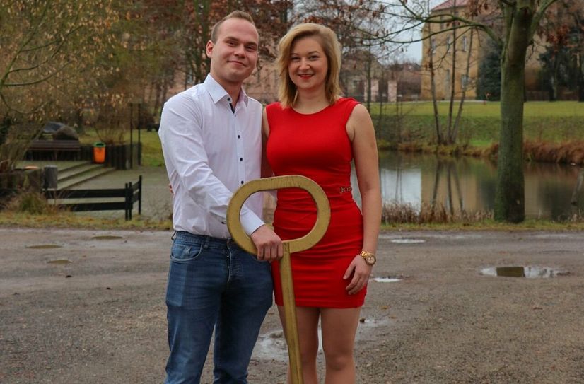 Das Prinzenpaar Prinzessin Antonia I. und Prinz Marcus I..