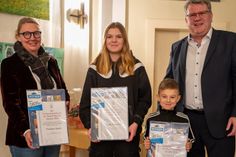 Die Nachwuchssportpreise der Stadt Dohna gingen in diesem Jahr an Moritz Herberg, Lydia Lotzmann und Theodor Hauth.