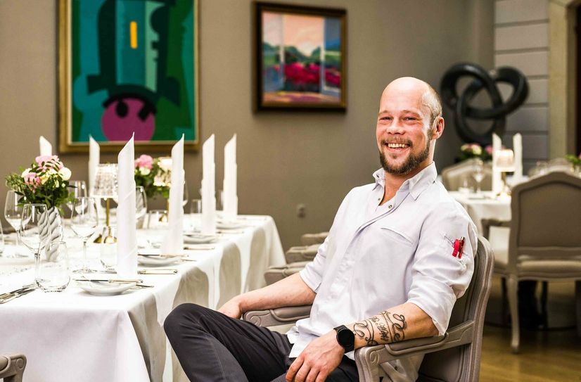 Caroussel-Nouvelle-Küchenchef Sven Vogel.