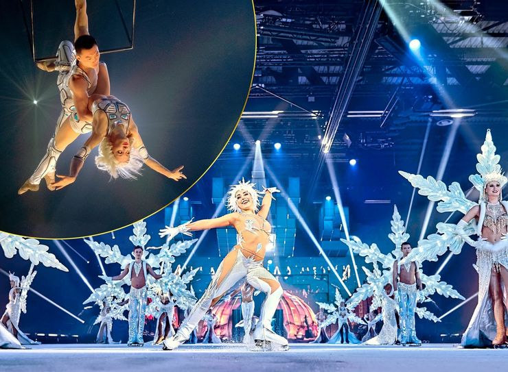Collage zur neuen Show »A New Day«. Foto: Holiday on Ice