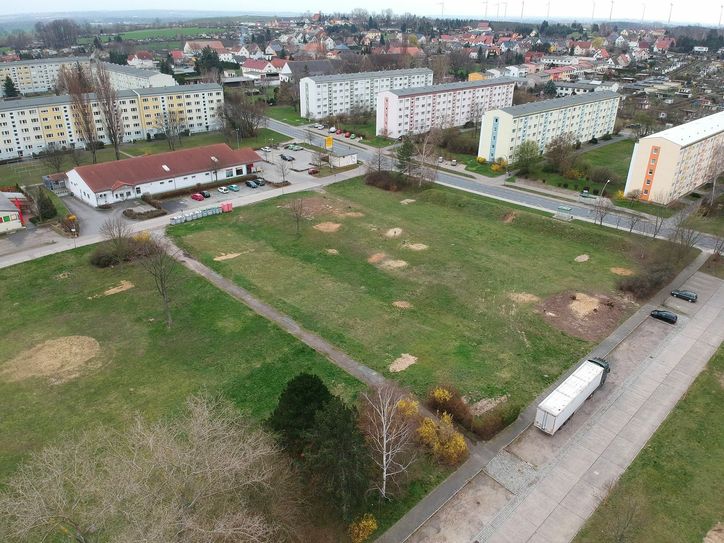 36 neue Eigenheime werden in Kürze auf der neuen Baufläche in Weida entstehen. Foto: Farrar