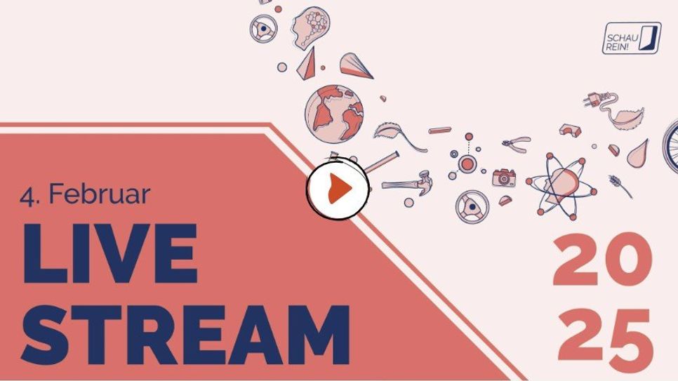 Schau rein Livestream am 4. Februar.