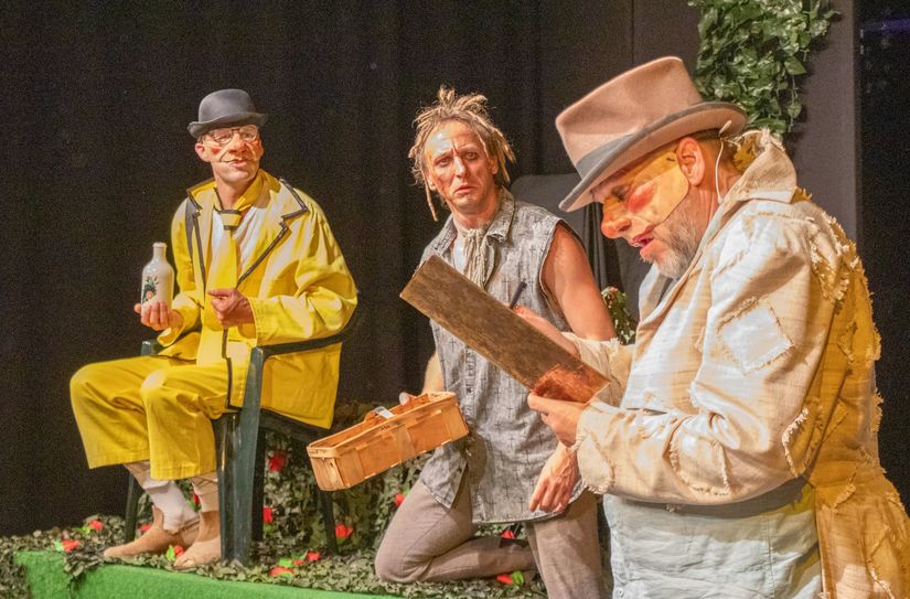 Szene aus »Shakespeares Sturm«.