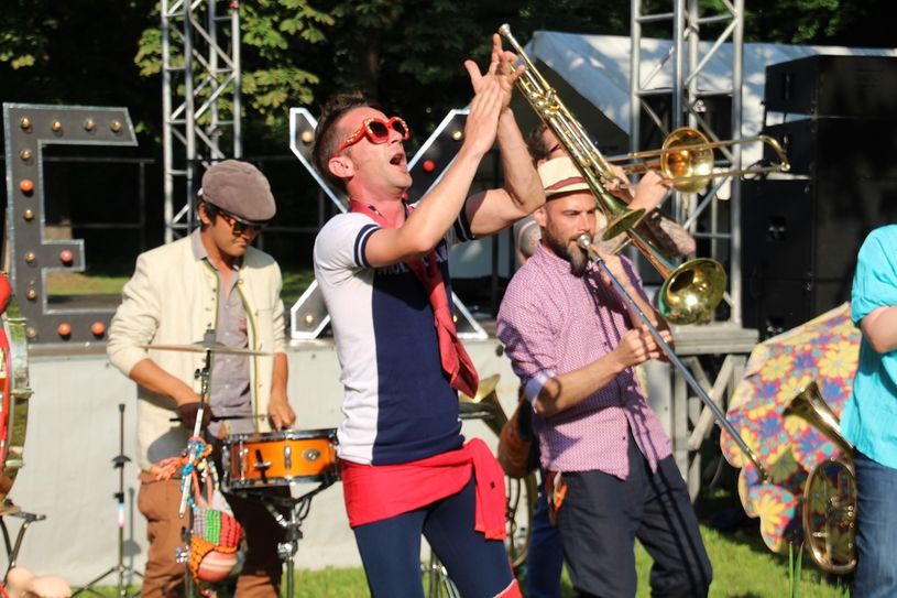 Eröffnung des 23. Internationalen Straßentheaterfestivals ViaThea am 6. Juli im Stadtpark Görlitz. Fotos: Keil