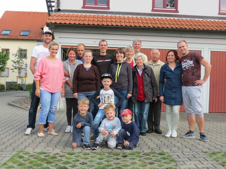 Die Hausgemeinschaft von der Bräunlinger Str. 2.