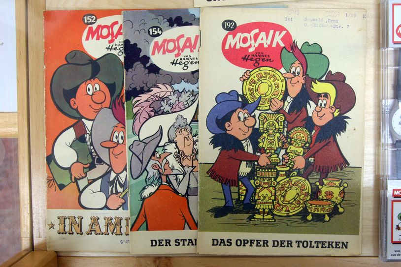 Die alten Mosaik-Hefte, heute begehrte Sammlerobjekte