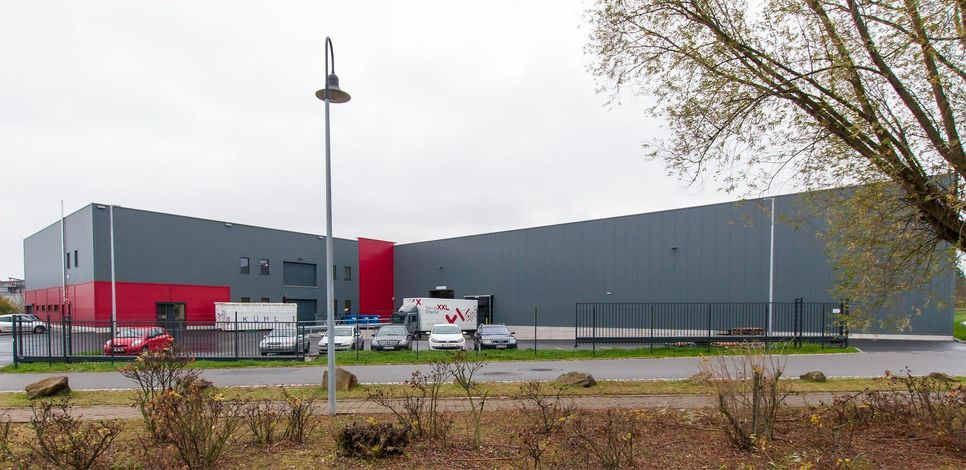 Neues Logistiklager im Gewerbegebiet Kesselsdorf. Foto: PR/Emporon