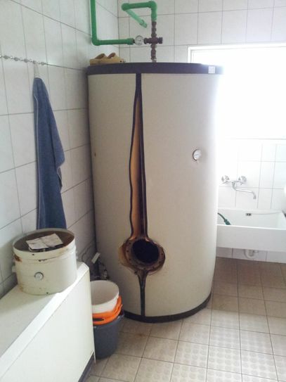 Der kaputte Pufferspeicher...