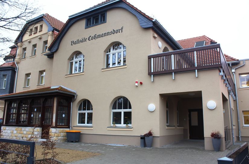 Die Ballsäle Cossmannsdorf.
