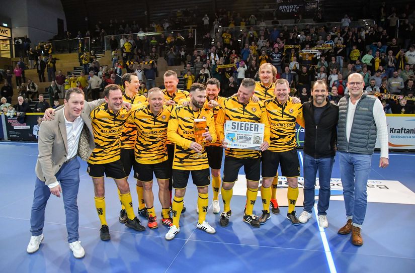 Titelverteidiger SG Dynamo Dresden wird auch wieder am Start sein.