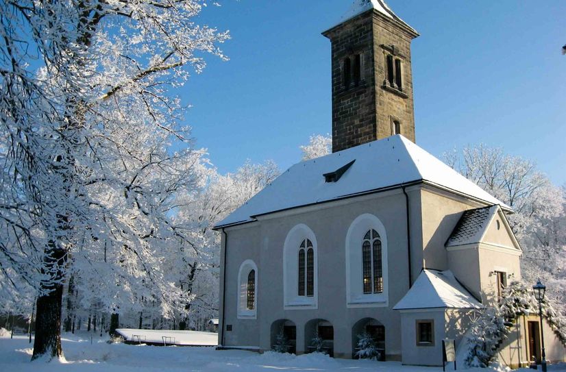 Die Garnisonskirche ist eines der schönsten Architekturdenkmäler der Festung Königstein.