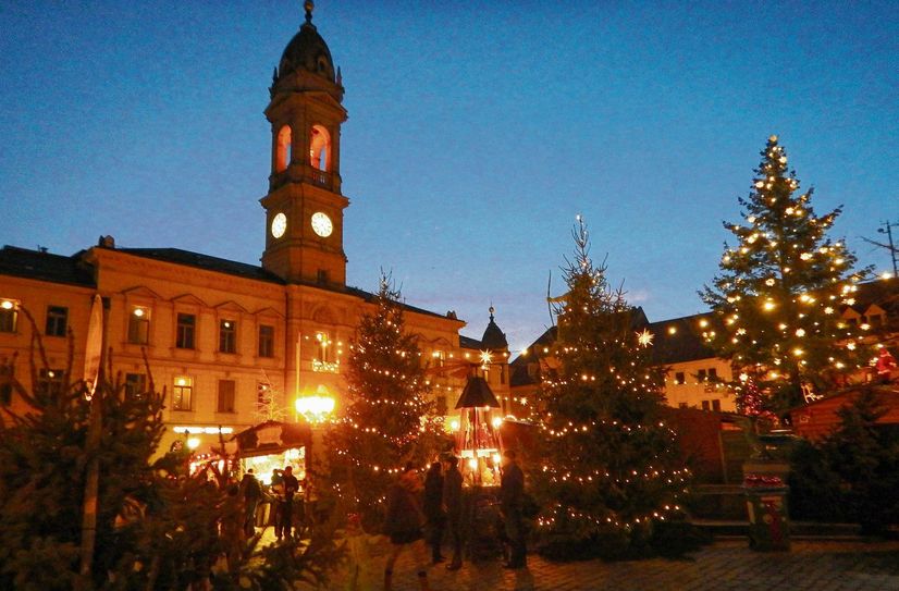 Die Vorbereitung für den Großenhainer Weihnachtsmarkt laufen bereits.